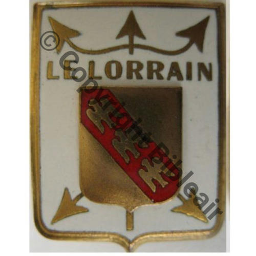 LORRAIN  ESCORTEUR RAPIDE LE LORRAIN  1957.75  COURTOIS REPUBLIQUE Bol octogon Dos lisse irreg  Src.rouge29250 10EurInv 